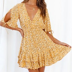 Fortune One Tucana Dress Yellow